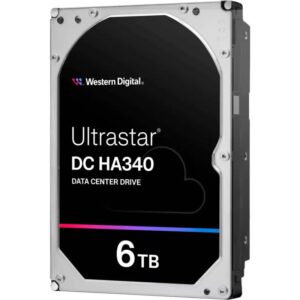 HDD e Brendshme WESTERN DIGITAL Ultrastar DC HA340 8.89cm 3.5" 26.1MM 6TB 256MB 7200RPM SATA