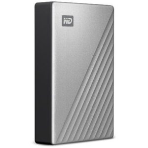 HDD të Jashtme 2.5" WD My Passport Ultra Mac 4TB Silver USB-C/USB3.0 HDD 6.4cm 2.5Zoll Metal finish RTL portable extern