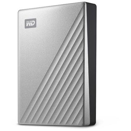 HDD të Jashtme 2.5" WD My Passport Ultra Mac 4TB Silver USB-C/USB3.0 HDD 6.4cm 2.5Zoll Metal finish RTL portable extern - Figura 3