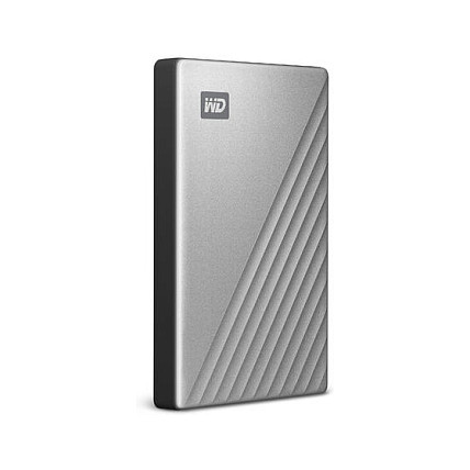 HDD të Jashtme WD My Passport Ultra / 2TB / USB‑C & USB 3.0 / 2.5″ - Argjend - Figura 2