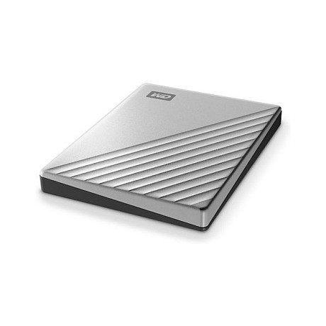 HDD të Jashtme WD My Passport Ultra / 2TB / USB‑C & USB 3.0 / 2.5″ - Argjend - Figura 4