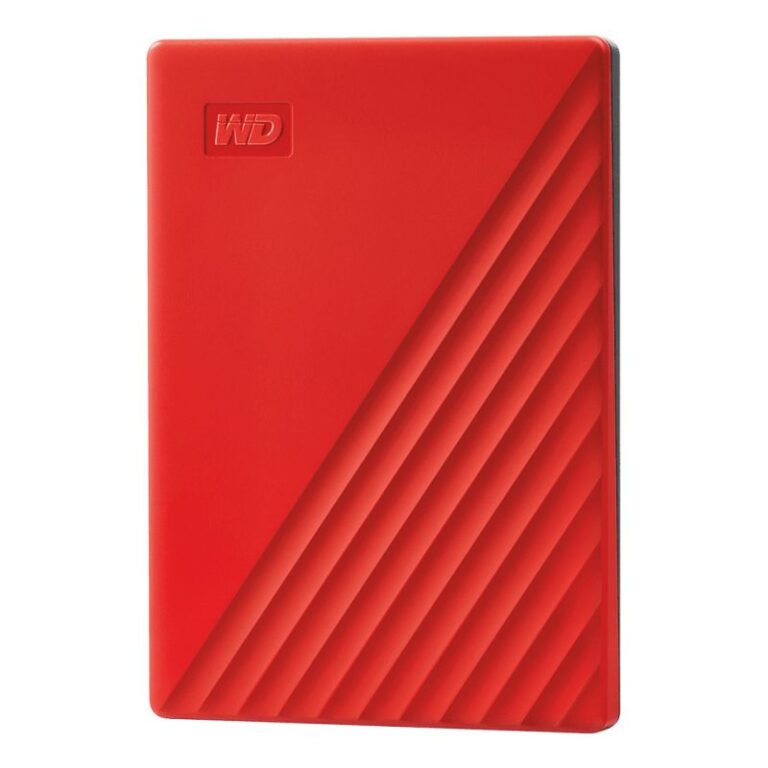 HDD të Jashtëm Portabël 2.5″ 2TB WD My Passport / USB 3.0 (USB 2.0 Compatible) – Kuqe