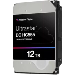 HDD e brendshme WESTERN DIGITAL Ultrastar DC HC555 8.89cm 3.5Zoll 26.1 12TB 512 7200RPM SAS ULTRA 512E SE P3 DC
