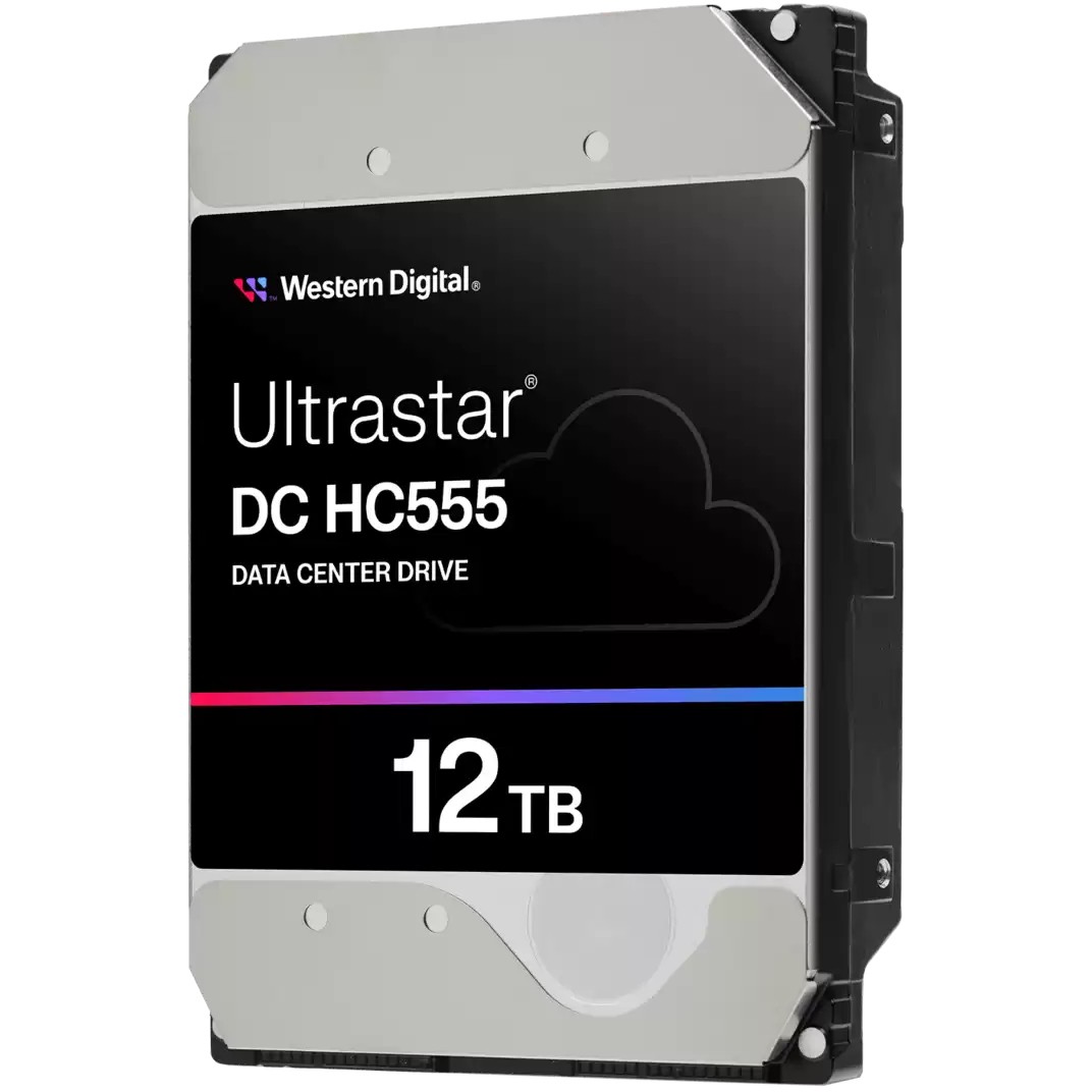 HDD e brendshme WESTERN DIGITAL Ultrastar DC HC555 8.89cm 3.5Zoll 26.1 12TB 512 7200RPM SAS ULTRA 512E SE P3 DC