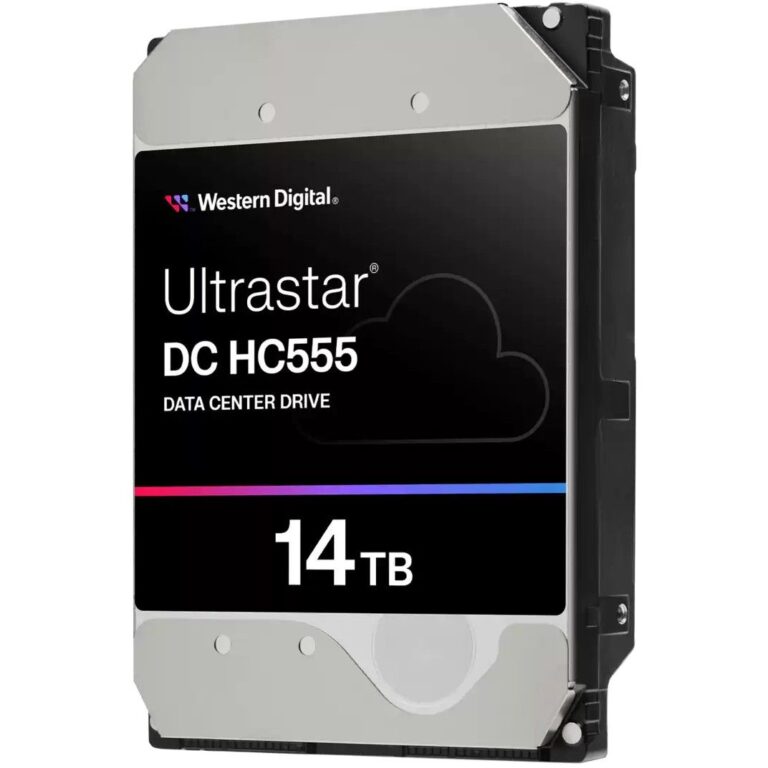 HDD të Brendshme Western Digital Ultrastar DC HC555 / 14TB / 3.5″ / SATA 6Gb/s / 7200RPM / 512E