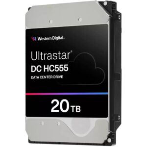 HDD të brendshme 20TB WD Ultrastar DC HC555 7200RPM 512MB Ent.