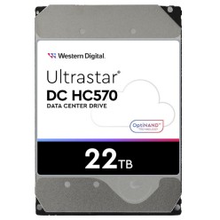 HDD e Brendshme WESTERN DIGITAL Ultrastar DC HC570 8.9cm 3.5 26.1MM 22TB 512MB 7200RPM SATA ULTRA 512E TCG NP3