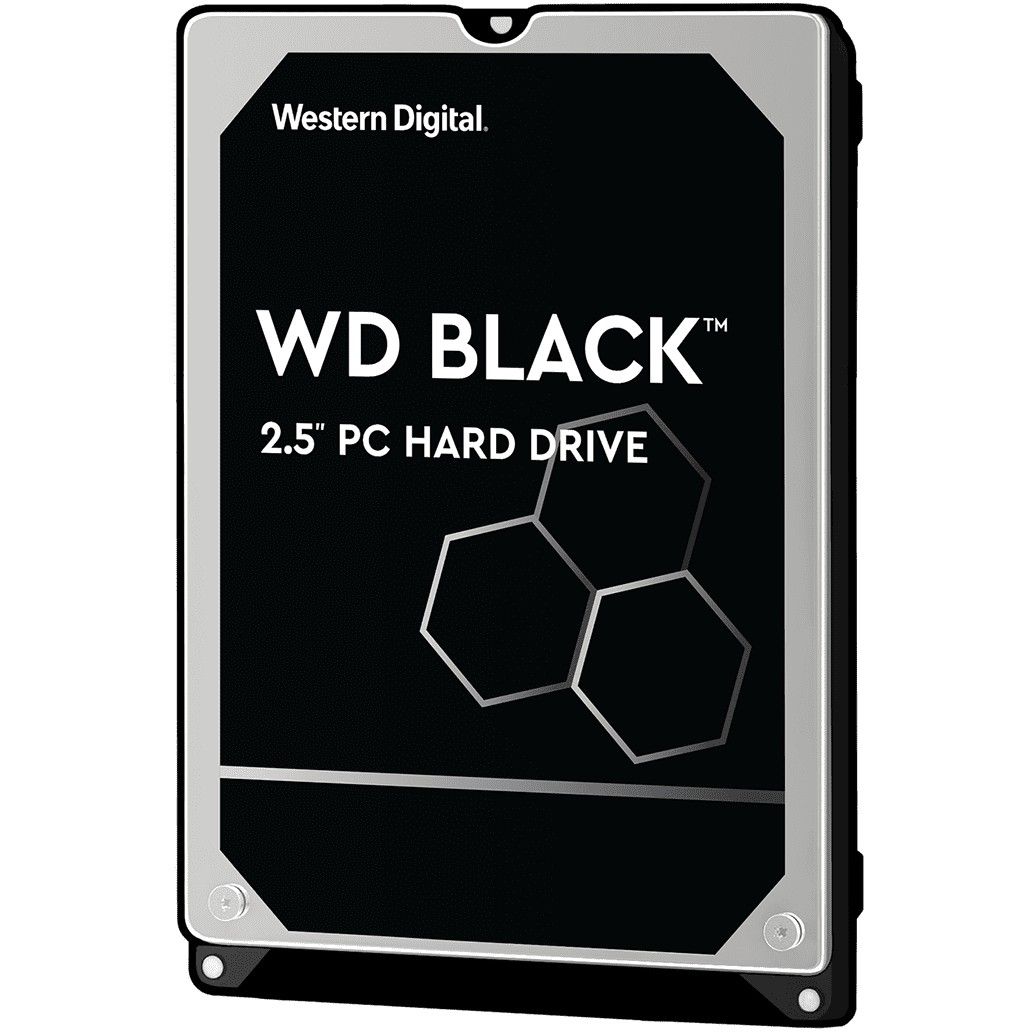 HDD e brendshme WD Mobile Black / 1TB / 2.5" / 7200rpm / SATA 6Gb/s / 64MB Cache / RoHS / Bulk