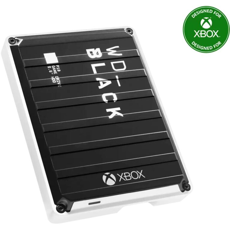 HDD e Jashtme 2.5" WD BLACK P10 GAME DRIVE FOR XBOX 6TB USB 3.2 6.35cm 2.5" Black