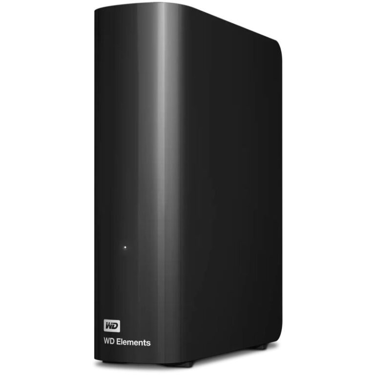 HDD të Jashtme 3.5" 24TB WD Elements Desktop / USB 3.0 / Plug-and-Play - Zezë