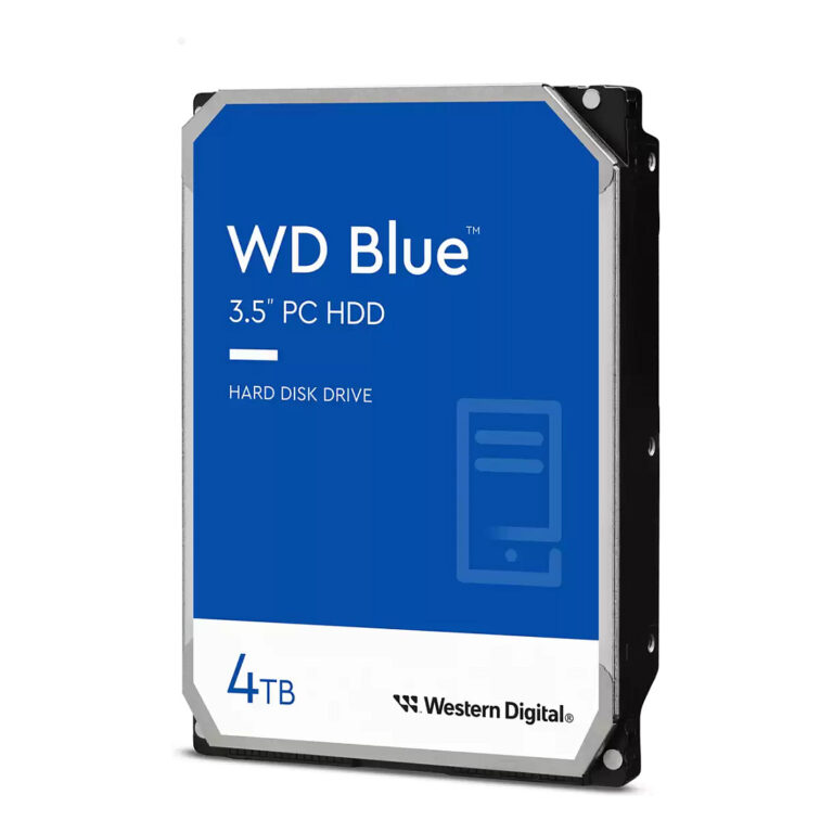 HDD të Brendshëm WD Blue 3.5″/ 4TB / 5400 RPM / 256MB