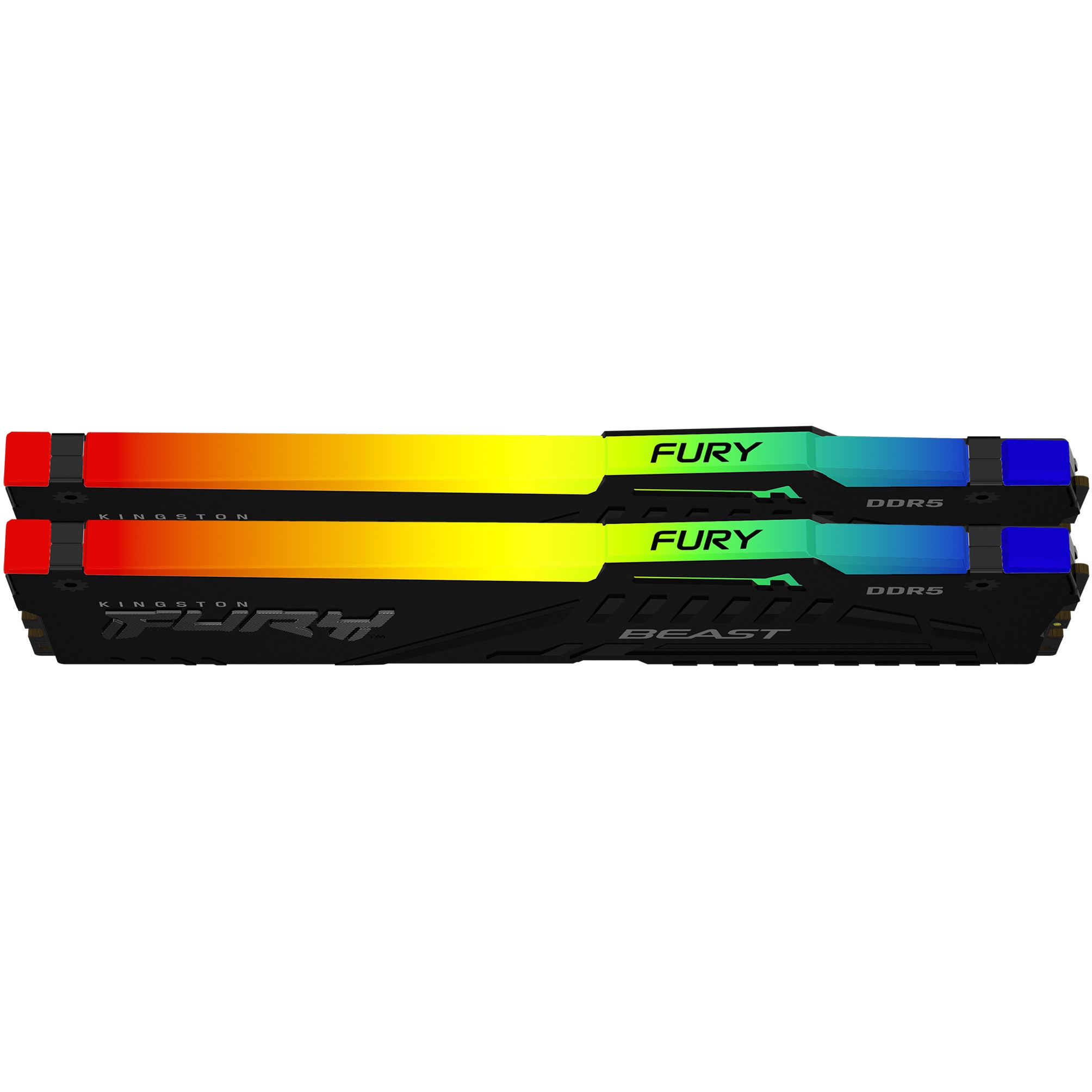 RAM Memorie KINGSTON DDR5-5200 CL40 / 16GB (2x8GB) / DIMM / FURY Beast / RGB - Zezë - Figura 2