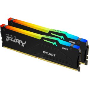 RAM Memorie DDR5 / KINGSTON / FURY Beast / 64GB / 5600MT/s / CL40 / DIMM / Kit of 2 / RGB
