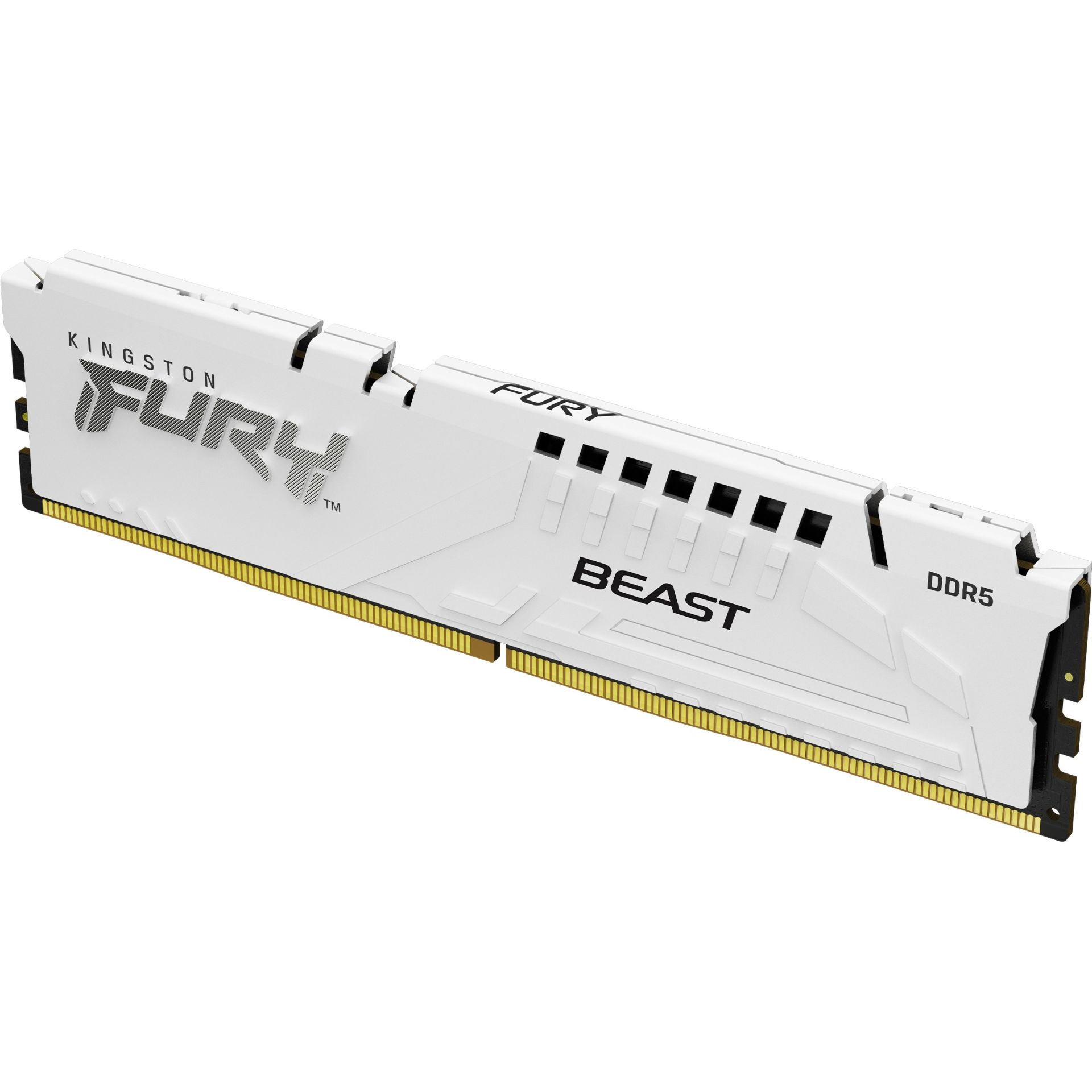 RAM Memorie Kingston FURY Beast DDR5-5600 CL36 / 64GB (2x32GB) / DIMM / Dual-Kit / White RGB / AMD EXPO – Bardhë - Figura 2