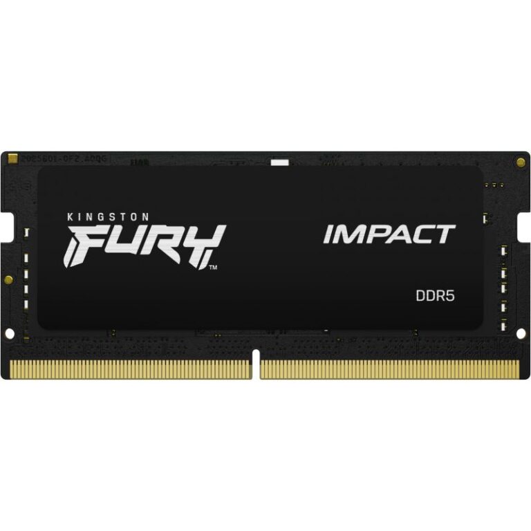 RAM Memorie DDR5 / KINGSTON / FURY Impact / 16GB / 6000MT/s / CL38 / SODIMM / XMP