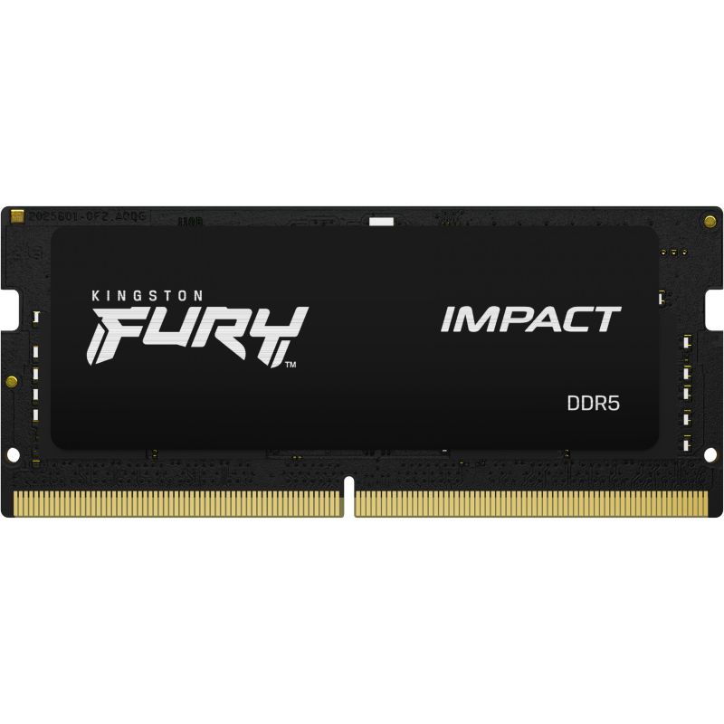 RAM Memorie DDR5 / KINGSTON / FURY Impact / 16GB / 6000MT/s / CL38 / SODIMM / XMP