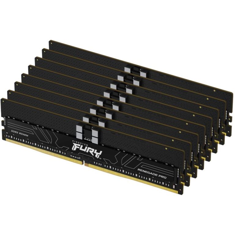 RAM Memorie DDR5 KINGSTON FURY Renegade Pro / 256GB / 6400MT/s / CL32 / ECC Reg / EXPO