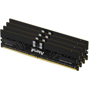 DDR5 RAM Kingston FURY Renegade Pro 128GB (4x32GB) 6800MT/s ECC Registered CL34 DIMM Kit / Intel XMP