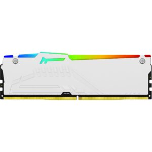 DDR5 KINGSTON 32GB 6000MT/s CL30 DIMM Kit of 2 FURY Beast White RGB EXPO - RAM Memorie