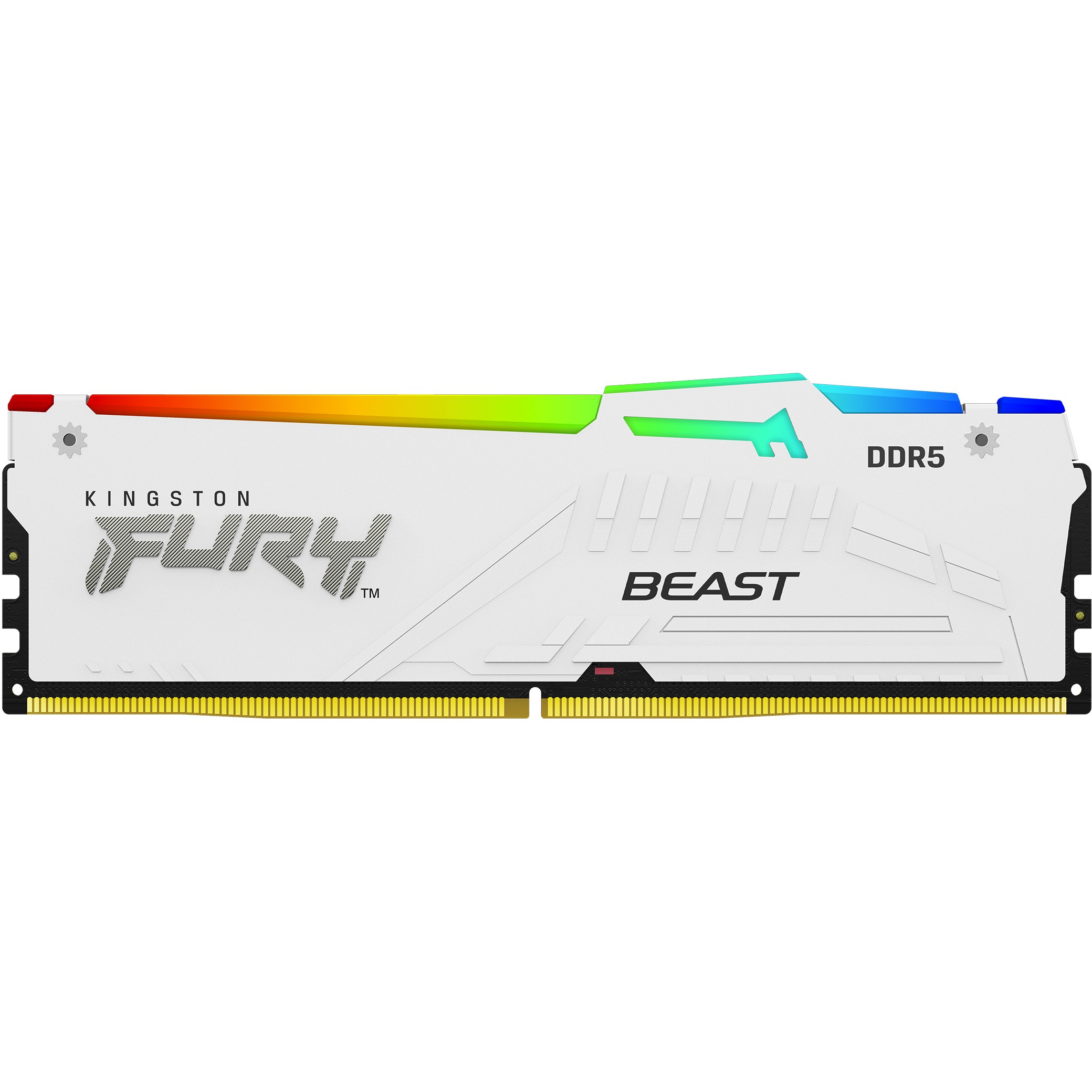 RAM Memorie KINGSTON DDR5-6800 CL34 / 32GB (2x16GB) / DIMM / FURY Beast / RGB / EXPO - Bardhë - Figura 3