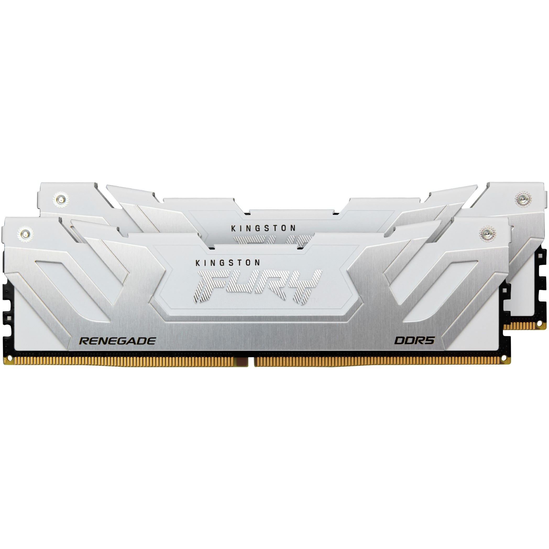 DDR5 RAM Kingston FURY Renegade 48GB (2x24GB) 8400MT/s CL40 CUDIMM Kit / INTEL XMP - Bardhë - Figura 2