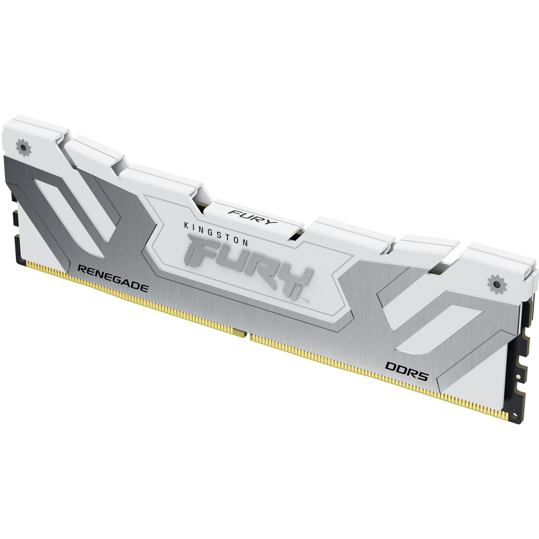 DDR5 RAM Kingston FURY Renegade 48GB (2x24GB) 8400MT/s CL40 CUDIMM Kit / INTEL XMP - Bardhë - Figura 3