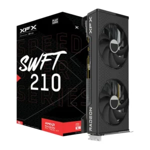 Kartelë Grafike AMD RX 7600 XT 16GB XFX SWFT210 GAMING GDDR6