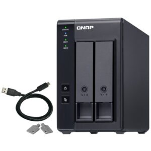 NAS QNAP TR-002 2-Bay USB Type-C Direct Attached Storage with Hardware RAID