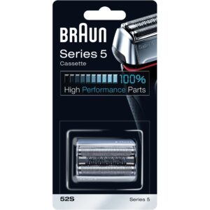 Aksesorë për Makinen e rrojës Braun Kombipack 52S / Replacement Foil & Cutter - Argjendi