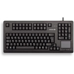Tastierë me kabllo Cherry G80-11900 / Me touchpad / QWERTZ Gjerman - Zezë