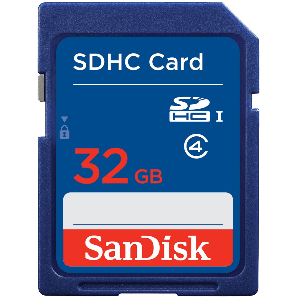 Kartë Memorie SD CARD SDHC 32GB Sandisk C4