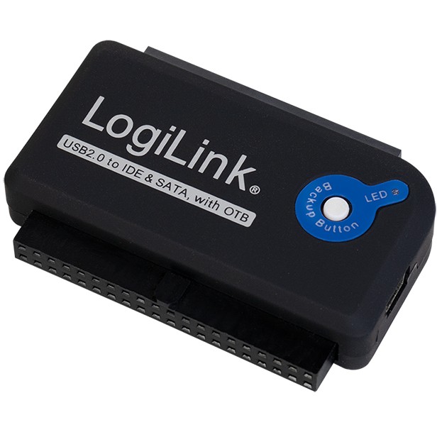 Adapter LogiLink USB 2.0 > 2.5" + 3.5" IDE & SATA - Zezë