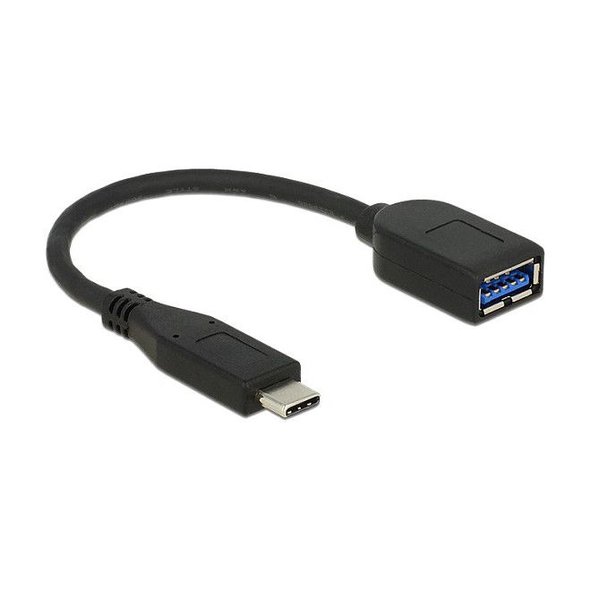 Kabllo USB 3.1 / C -> A / St‑Bu / 0.10m / Koaxial - Zezë