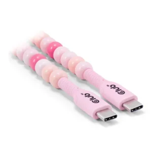 Club3D Lifestyle Kabllo USB‑C / PD 60W / 480 Mbps / 2.0m - Rozë