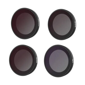 Lens për Insta360 GO 3 Telesin / CPL/ND8/ND16/ND32 / 4 copë / Të zi