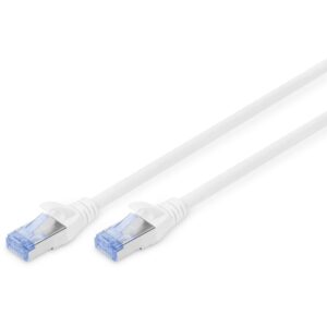 Kabllo për rrjet DIGITUS / Patch Cable / RJ45 SF/UTP / Cat5e / 3.0m / Polybag – Gri