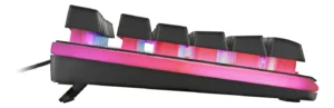 Tastierë Gaming Deltaco Gaming DK220 RGB Wired / QWERTZ– Zezë 7