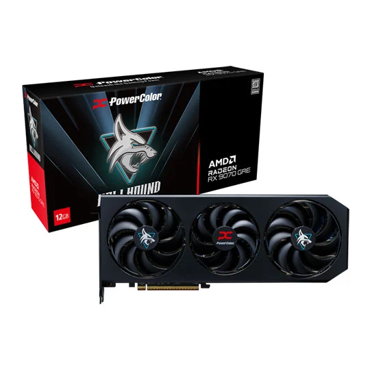 Kartelë Grafike AMD PowerColor Hellhound Radeon RX 9070 GRE 12GB GDDR6 - Figura 3