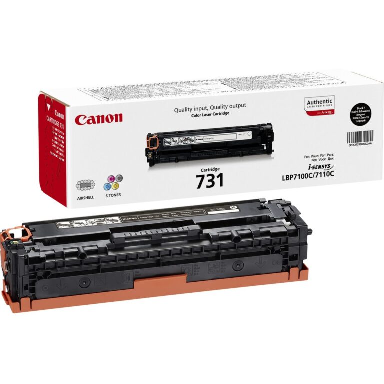 Toner Canon 731BK deri në 1.400 faqe - Zezë