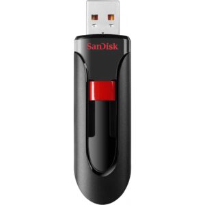 USB Flash Drive STICK 32GB USB 2.0 SanDisk Cruzer Glide - e zezë