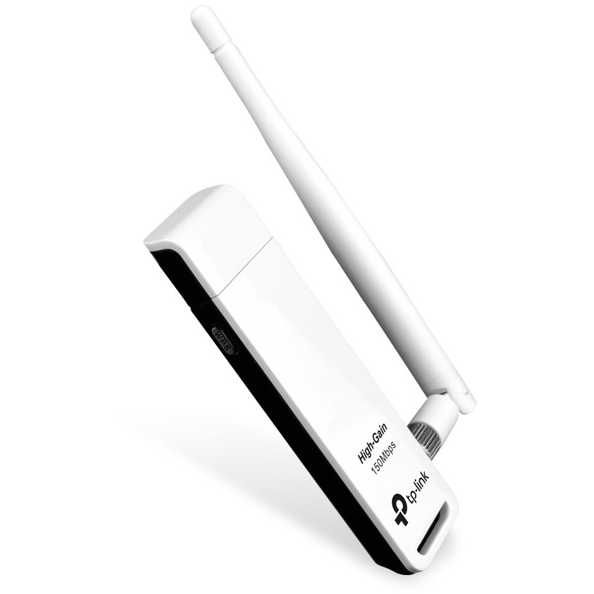 Antena për Rrjet TP-Link TL-WN722N / 150 Mbps High‑Gain Wi‑Fi USB Adapter