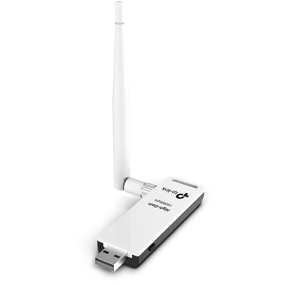 Antena për Rrjet TP-Link TL-WN722N / 150 Mbps High‑Gain Wi‑Fi USB Adapter - Figura 3