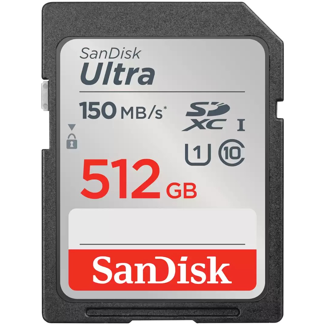 Kartë Memorie SD CARD 512GB SanDisk SDXC-Card Ultra