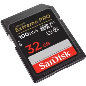 Kartë Memorie SD CARD 32GB SanDisk Extreme PRO SDHC 100MB/s