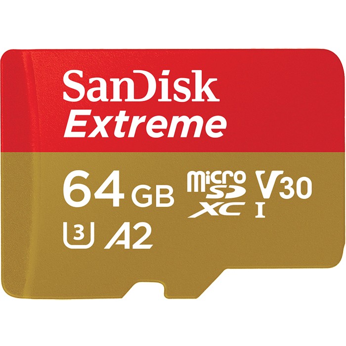 Kartë Memorie SD CARD 64GB SanDisk Extreme microSDXC 170MB/s + Adapter