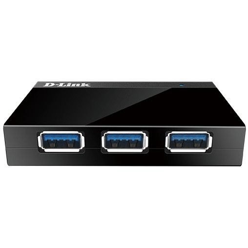 HUB USB 3.0 / 4‑Port / D‑Link 1340 / SuperSpeed / Active with Power Supply – Zezë