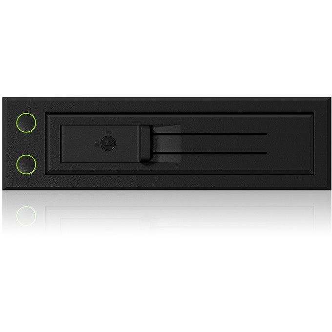 Aksesorë për disqe Hot-Swap Frame: 1× 3.5" SATA/SAS to 1× SATA host, EasySwap trayless design, steel/plastic – ICY BOX - Figura 4