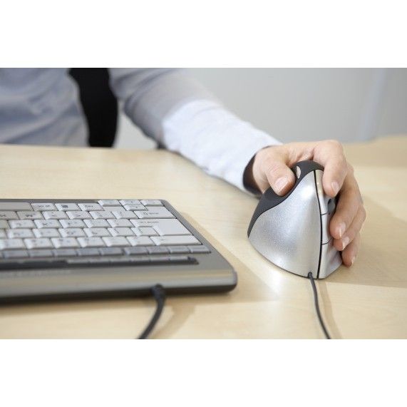 Maus Me kabllo Evoluent 4 / Left Hand - Zezë - Figura 2