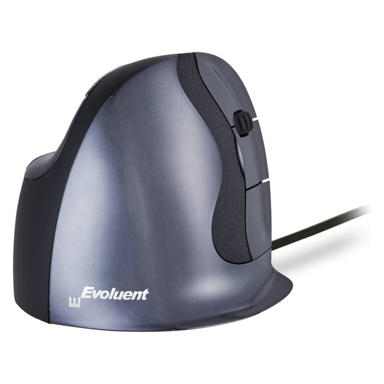 Maus pa kabllo Ergonomik BakkerElkhuizen Evoluent D – 6 Butona Large