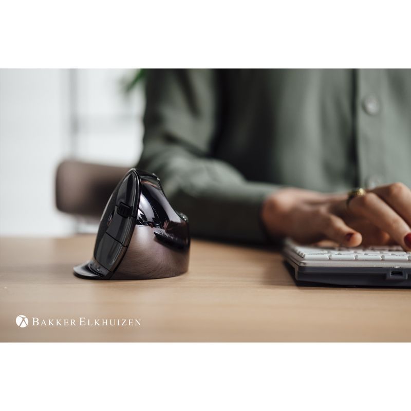 Maus pa Kabllo Evoluent D (Large) - Zezë / Hiri - Figura 3